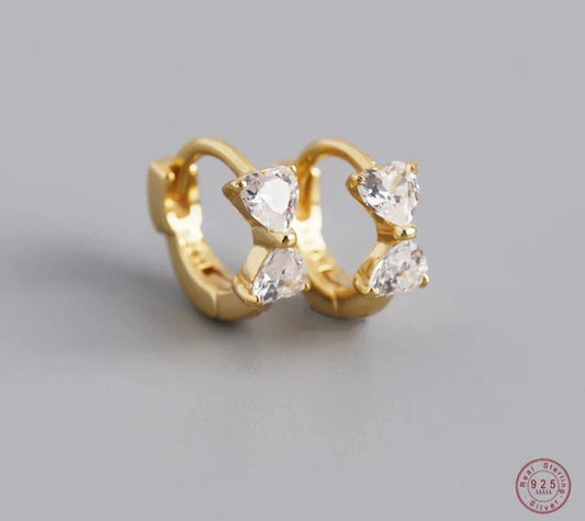 Sparkle & Charm: Shiny Bow Hoop Earrings - Adorable Jewelry Gift for Girls, Teens, and Women! - Kids Jewellery Shop