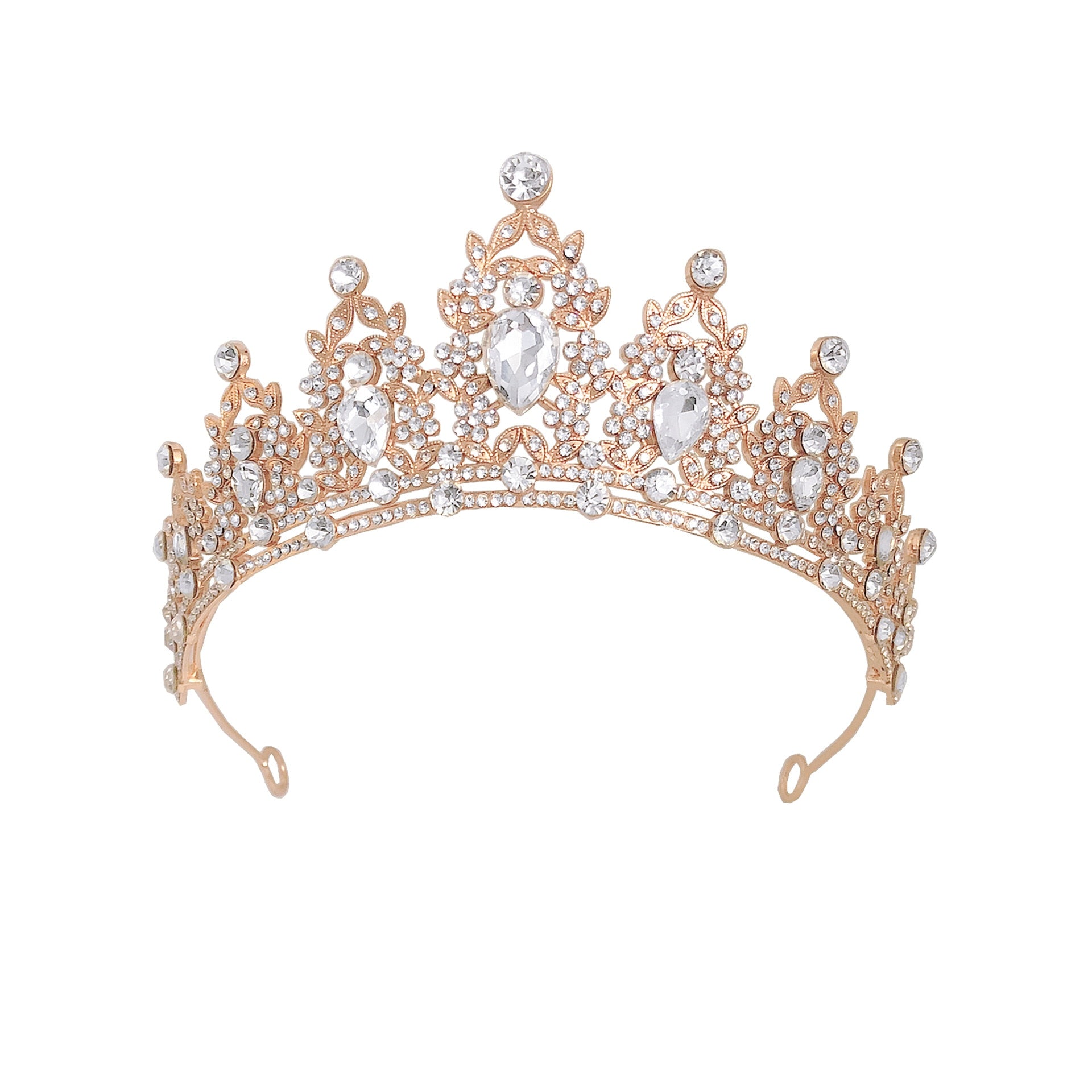 Dazzling Elegance: Crystal Tiara Diadem - Unforgettable Headpieces and Head Jewelry! - Kids Jewellery Shop