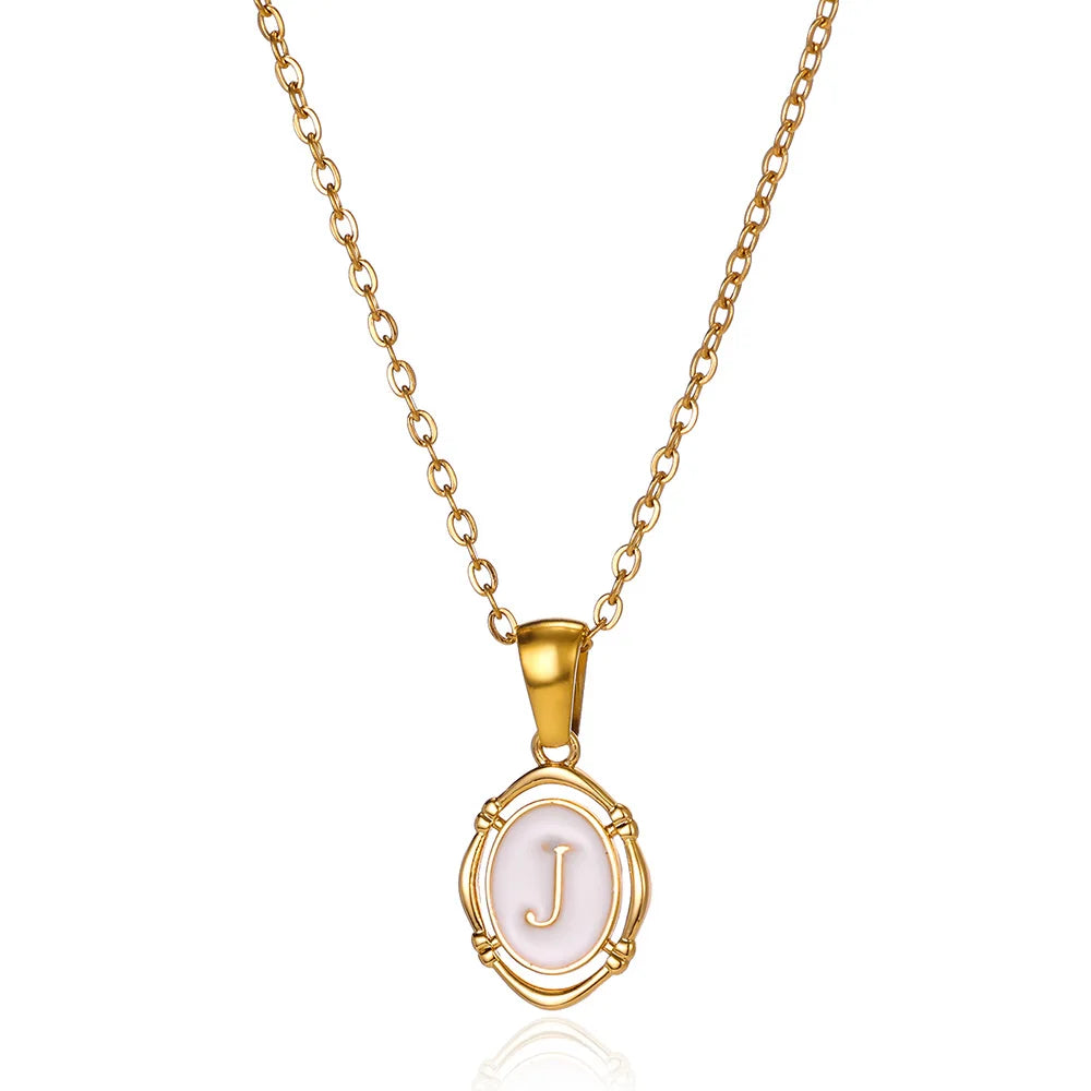 A-Z Initial Letter Necklace for Girls & Boys | Alphabet Name-Style Jewellery Birthday Gift!