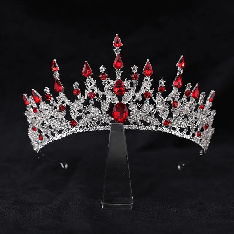 Baroque Retro Crystal Tiaras - Pageant, Prom, and Special Occasion Headband for Unparalleled Elegance!