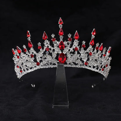 Baroque Retro Crystal Tiaras - Pageant, Prom, and Special Occasion Headband for Unparalleled Elegance!