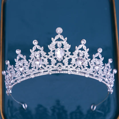 Dazzling Elegance: Crystal Tiara Diadem - Unforgettable Headpieces and Head Jewelry! - Kids Jewellery Shop