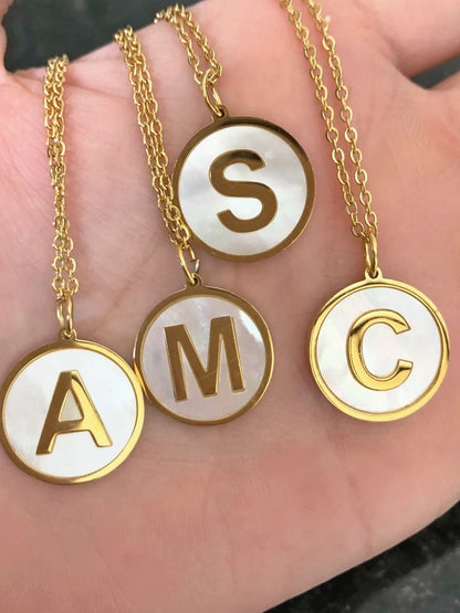 Vintage Initial A-Z Alphabet Pendant Necklace! Perfect Gift for Girls and Boys!