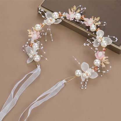 Elegant Girls' Headbands - Perfect for Confirmation, Baptism, Flower Girls, Bridesmaids - A Timeless Headdress of Sophisticated Beauty"
