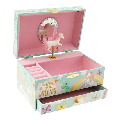Creative Rotating Dancer Music Box 💖 | Jewelry Storage Case with Clockwork Tune | Multifunction Gift for Girls & Women!