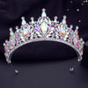 Radiate Elegance: Exquisite Crystal Tiara Crown Diadem for Unforgettable Moments!