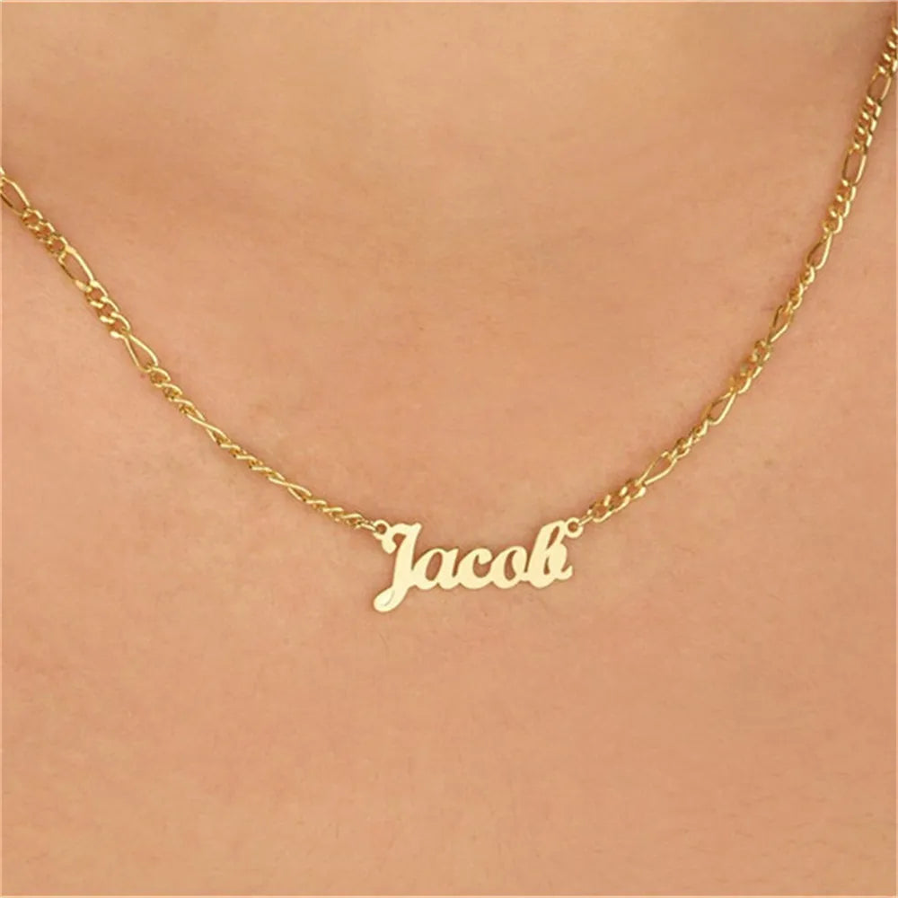 Signature Style: Unisex Personalized Nameplate Pendant Necklace for Thoughtful Birthday Gifts! - Kids Jewellery Shop