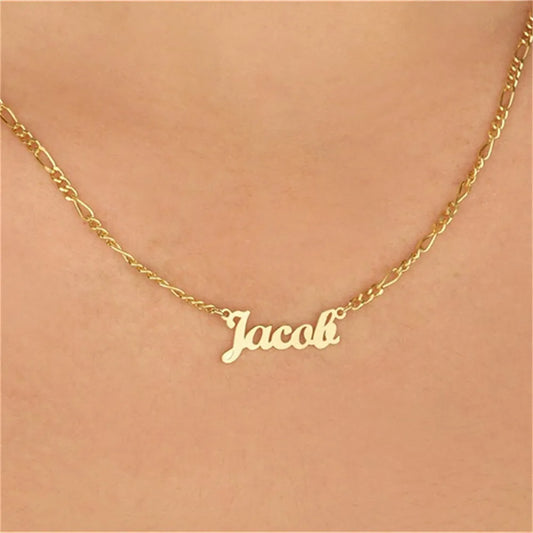 Signature Style: Unisex Personalized Nameplate Pendant Necklace for Thoughtful Birthday Gifts! - Kids Jewellery Shop