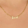Signature Style: Unisex Personalized Nameplate Pendant Necklace for Thoughtful Birthday Gifts!