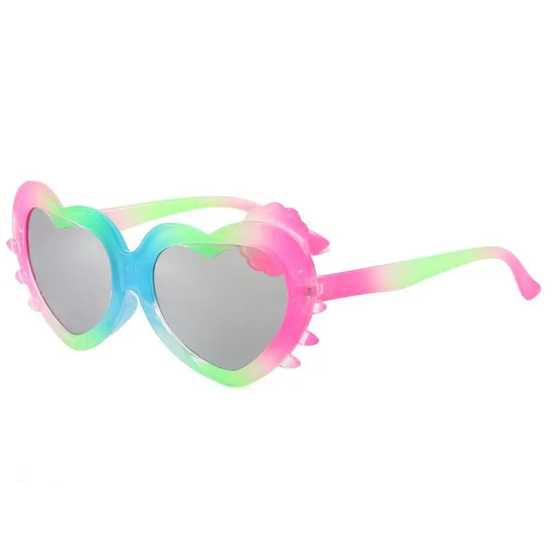 Girls Heart Shaped Sunglasses | Kids Beach, Travel & Outdoor Play Sun Shades!