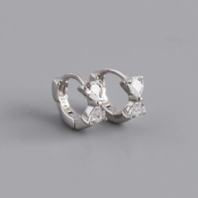 Sparkle & Charm: Shiny Bow Hoop Earrings - Adorable Jewelry Gift for Girls, Teens, and Women! - Kids Jewellery Shop