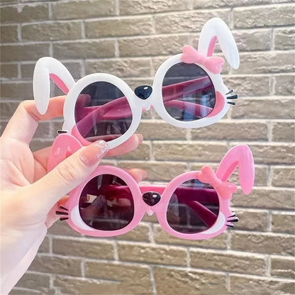 Cute Bunny-Shaped Sunglasses for Kids | Girls Sun Glasses!