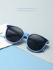 Glimmering Eyes: Kids Polarized Cat Eye Sunglasses with UV400 Protection