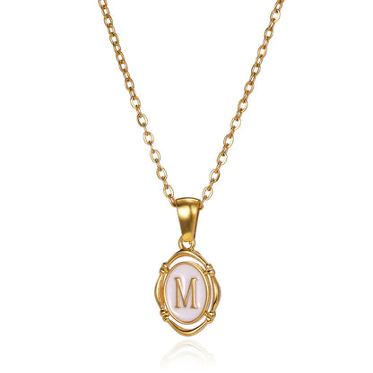 A-Z Initial Letter Necklace for Girls & Boys | Alphabet Name-Style Jewellery Birthday Gift!
