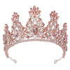 Dazzle in Elegance: Luxury Crystal Rhinestone Tiara Headdress for Unforgettable Moments!