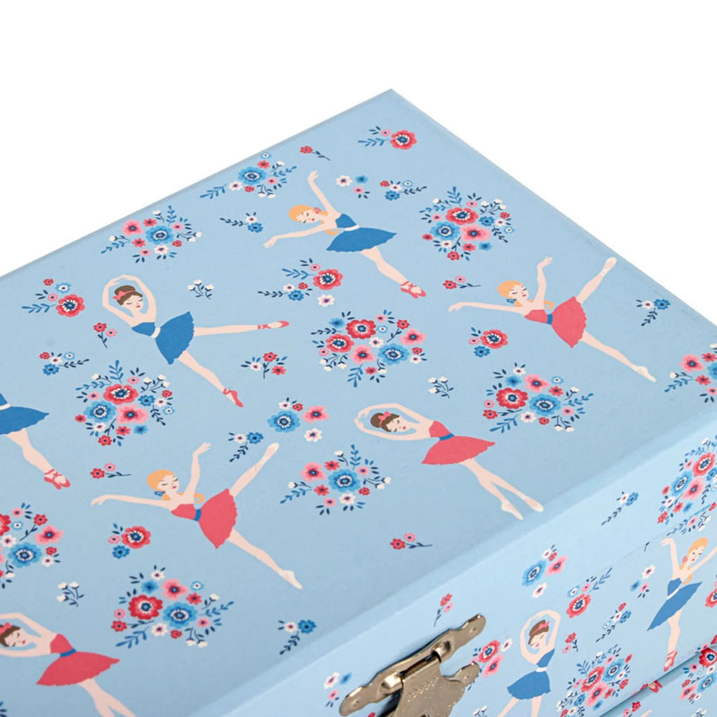 🩰 Ballet Girl Music Box. Jewellery Storage Box with Built-In Mirror & Pull-Out Drawer | Perfect Birthday & Christmas Gift for Girls!