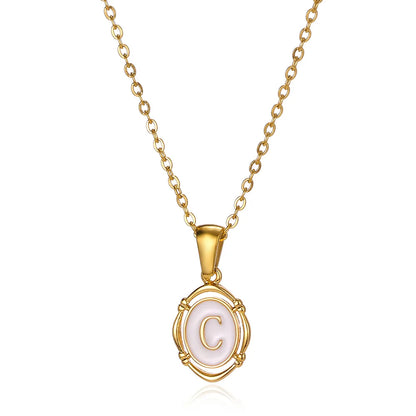 A-Z Initial Letter Necklace for Girls & Boys | Alphabet Name-Style Jewellery Birthday Gift!