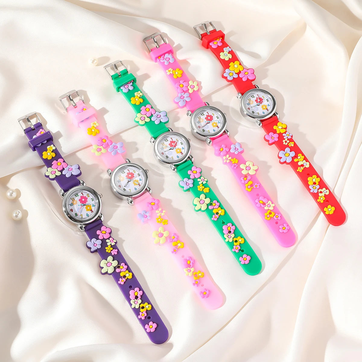 Adorable Kids’ Cartoon Watch Set – Colourful Children’s Wristwatch with Easy-to-Read Face | Perfect Gift for Boys & Girls!