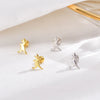 Whimsical Wonders: 100% 925 Sterling Silver Small Delicate Dinosaur Stud Earrings - Playful Accessories for Girls, Teens, and Women!