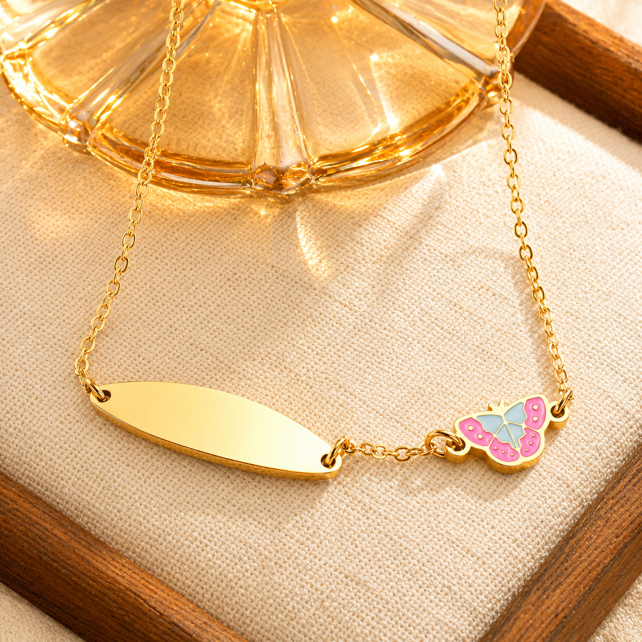 Premium butterfly jewelry collection for children