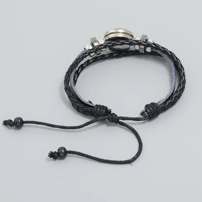 Sports-inspired football bracelet for young athletes.