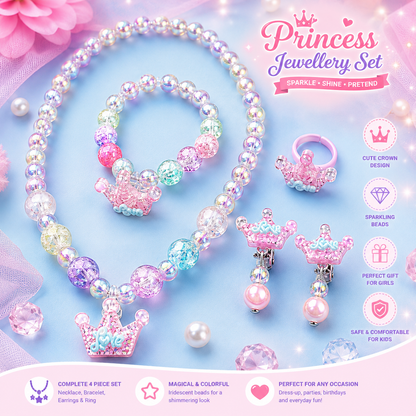 Princess rabbit jewelry collection for children