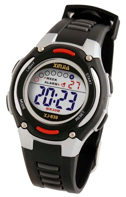 Durable waterproof watch designed for active children.