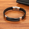 Sophisticated Edge: High-Quality Boys, Teens' Leather Bracelet - Elevate Their Style with a Striking Birthday Present!