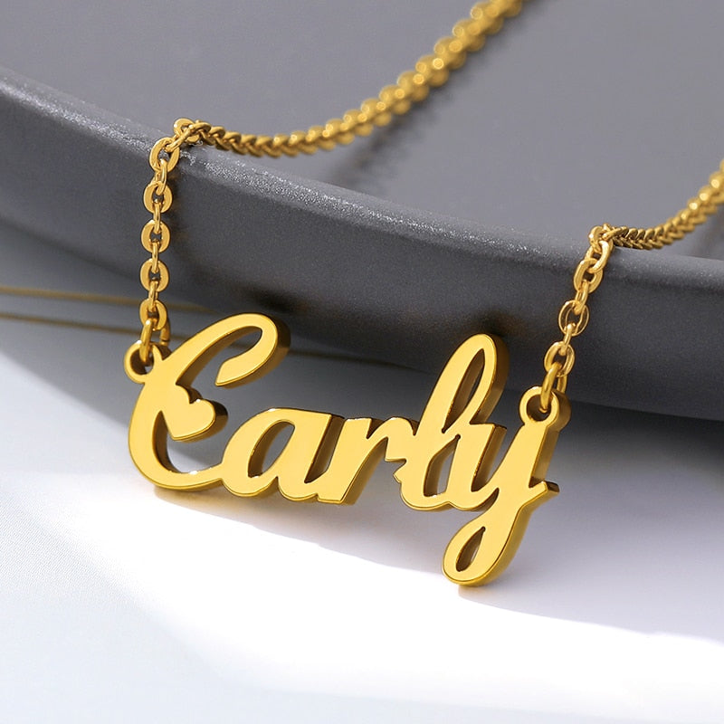 Little Stars, Big Personalities: Baby Toddler Kids Personalised Pendant Necklace with Link Chain - Timeless Jewelry for Cherished Moments! - Kids Jewellery Shop