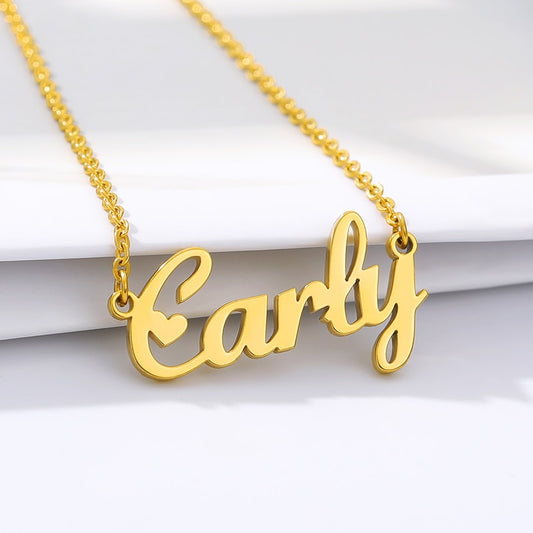 Little Stars, Big Personalities: Baby Toddler Kids Personalised Pendant Necklace with Link Chain - Timeless Jewelry for Cherished Moments! - Kids Jewellery Shop