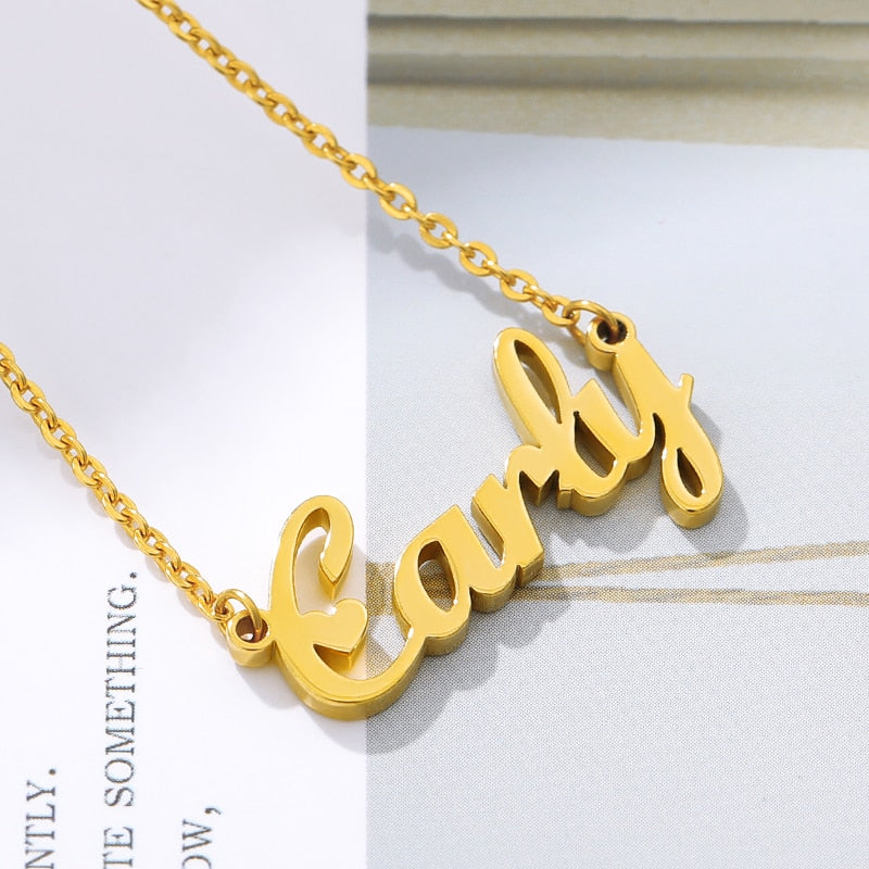 Little Stars, Big Personalities: Baby Toddler Kids Personalised Pendant Necklace with Link Chain - Timeless Jewelry for Cherished Moments! - Kids Jewellery Shop