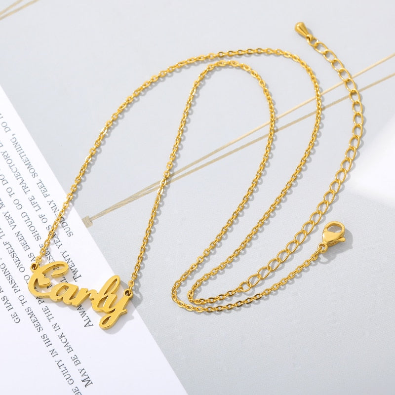 Little Stars, Big Personalities: Baby Toddler Kids Personalised Pendant Necklace with Link Chain - Timeless Jewelry for Cherished Moments! - Kids Jewellery Shop