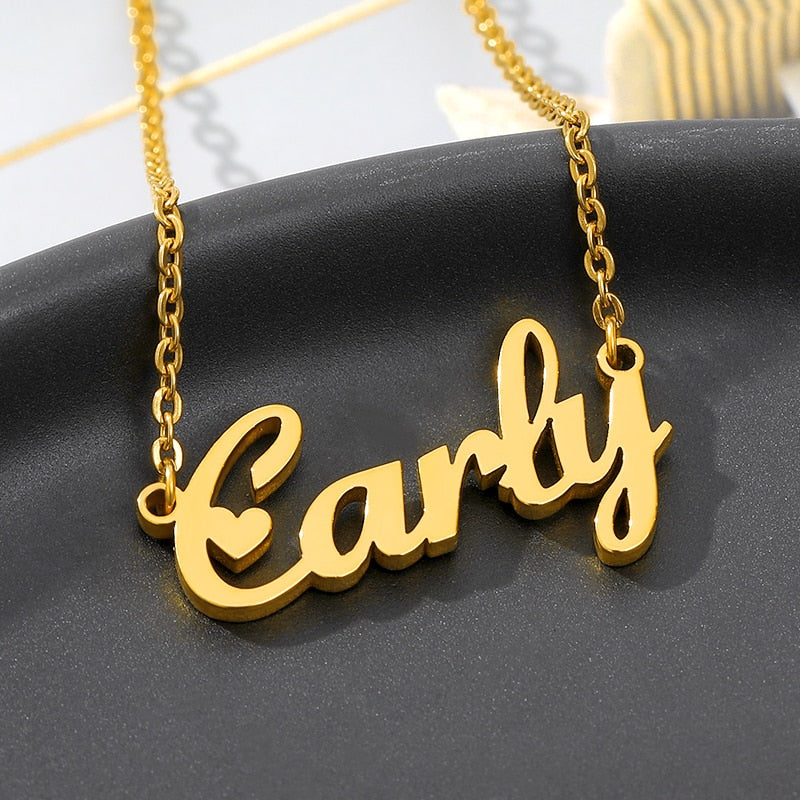 Little Stars, Big Personalities: Baby Toddler Kids Personalised Pendant Necklace with Link Chain - Timeless Jewelry for Cherished Moments! - Kids Jewellery Shop
