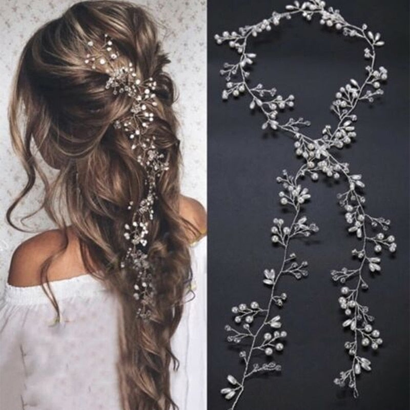 Elegance Unveiled: Dazzling Hairbands, Hairpins, and Bridesmaid Hair Vine Accessories for a Sparkling Wedding Jewelry Ensemble!