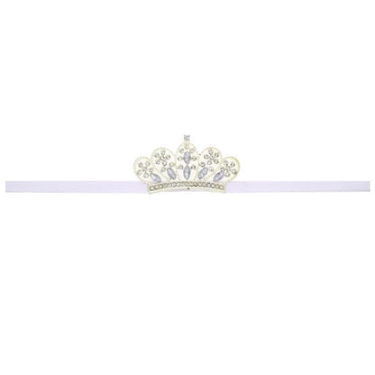Tiny Royalty: Infant, Baby, Toddler Crystal Tiara - A Sparkling Headdress for Birthday, Photo Shoots, Christening, and Special Occasions! - Kids Jewellery Shop