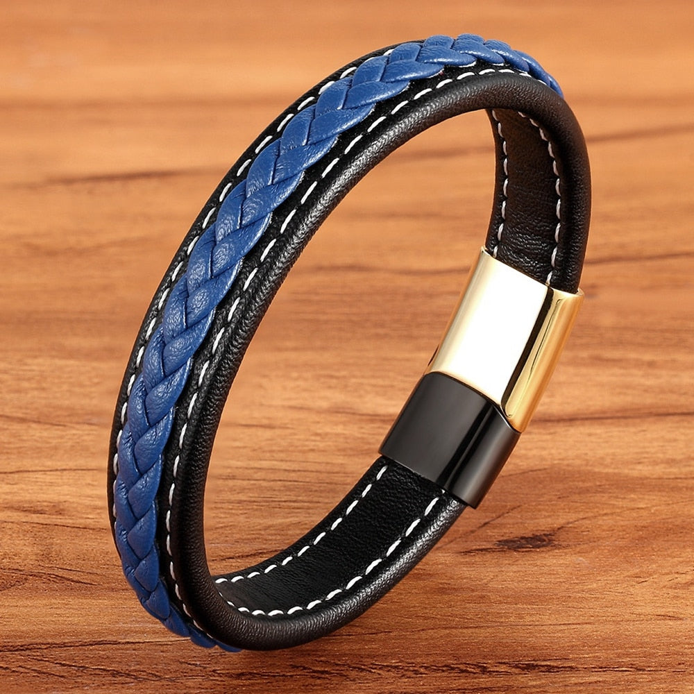 Urban Fusion: Boys, Teens' Woven and Stitched Leather Fashion Accessories - Stylish Birthday Gifts for Trendsetters! - Kids Jewellery Shop