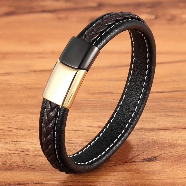 Urban Fusion: Boys, Teens' Woven and Stitched Leather Fashion Accessories - Stylish Birthday Gifts for Trendsetters! - Kids Jewellery Shop