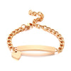 Forever Yours: Personalized Baby Bracelet - A Name Engraved Treasure for Children (12cm to 15cm)!