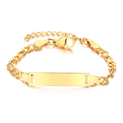Engravable Unisex Baby Chain Bracelet - Timeless Keepsake for Newborns, Infants, and Toddlers (12cm to 15cm)! - Kids Jewellery Shop