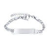 Forever Yours: Personalized Baby Bracelet - A Name Engraved Treasure for Children (12cm to 15cm)!