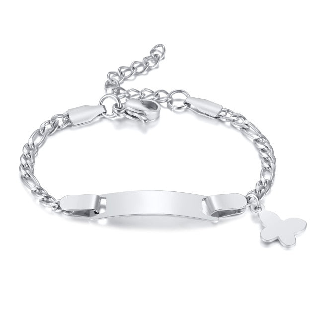 Engravable Unisex Baby Chain Bracelet - Timeless Keepsake for Newborns, Infants, and Toddlers (12cm to 15cm)! - Kids Jewellery Shop