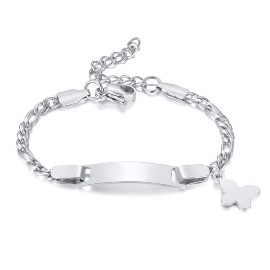 Engravable Unisex Baby Chain Bracelet - Timeless Keepsake for Newborns, Infants, and Toddlers (12cm to 15cm)! - Kids Jewellery Shop