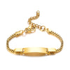Forever Yours: Personalized Baby Bracelet - A Name Engraved Treasure for Children (12cm to 15cm)!